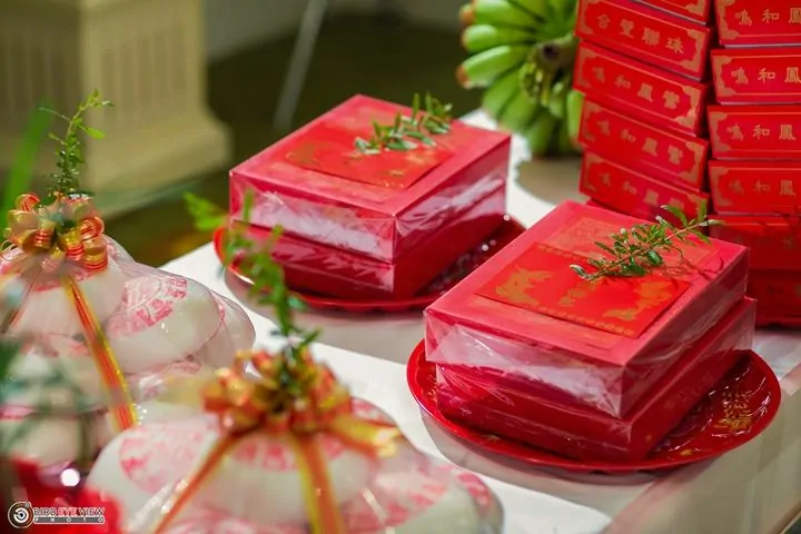 ขนมพิธีแต่งงานจีน