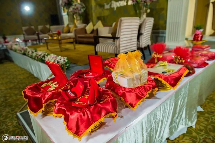 สินสิดทองหมั้นแต่งงานแบบจีน