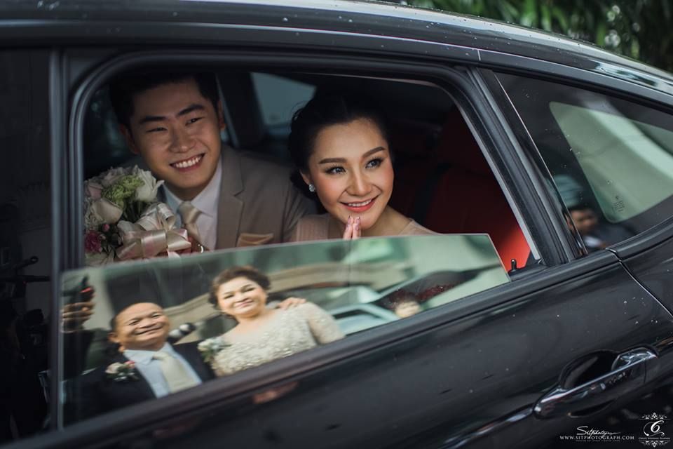 แต่งแล้วจ้าาา !! เอ็ม บุษราคัม ลูกสาวหม่ำ ควงคู่แฟนหนุ่มเข้าประตูวิวาห์