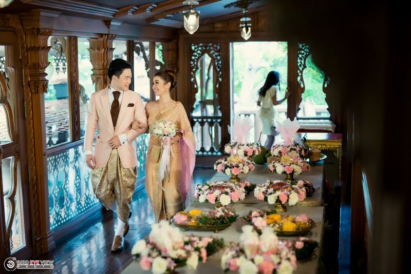 แต่งงานในสวน สวนสามพราน ริเวอร์ไซด์ sampran riverside คุณน้ำ คุณสาน