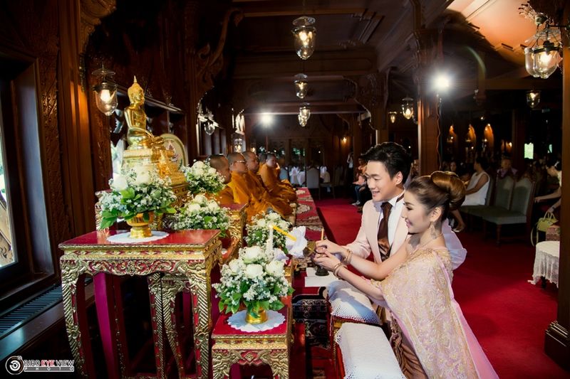 แต่งงานในสวน สวนสามพราน ริเวอร์ไซด์ sampran riverside คุณน้ำ คุณสาน