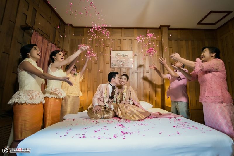 แต่งงานในสวน สวนสามพราน ริเวอร์ไซด์ sampran riverside คุณน้ำ คุณสาน