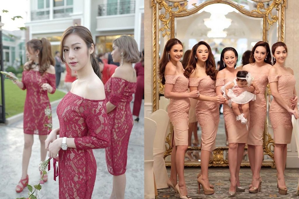 เทรนด์ชุดเพื่อนเจ้าสาวเปิดไหล่ เทรนด์ใหม่มาแร๊งงงในปีนี้