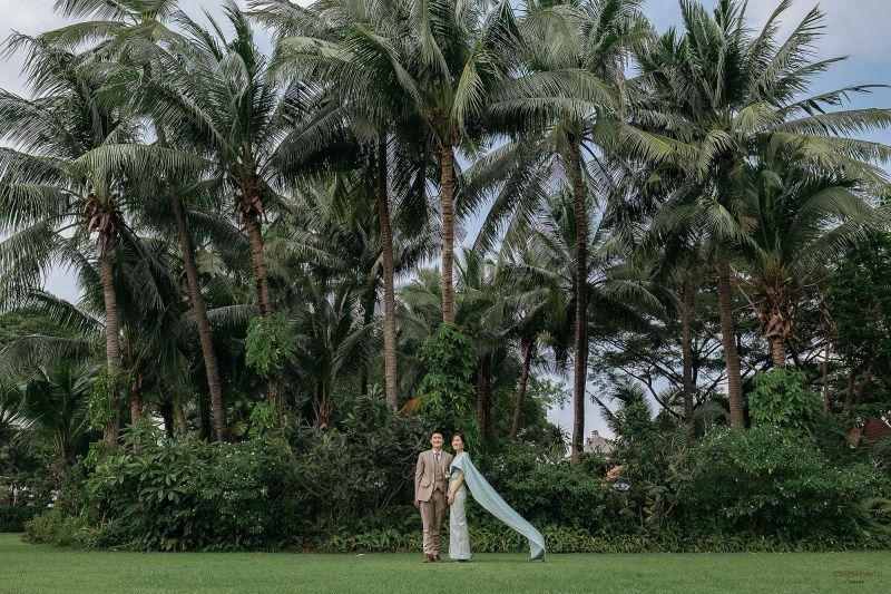 แต่งหน้าร้อนต้องดู! รีวิวแต่งงานเย็นสบายสไตล์ Tropical