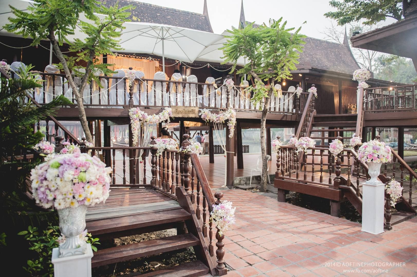 สถานที่จัดงานแต่งงาน เรือนไทย Siam House2