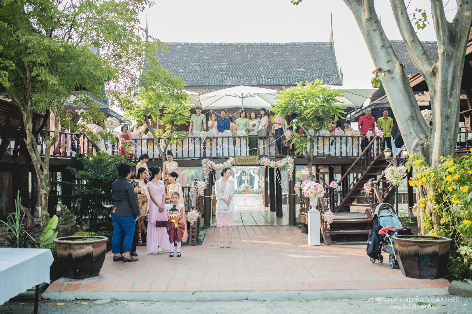 สถานที่จัดงานแต่งงาน เรือนไทย Siam House3