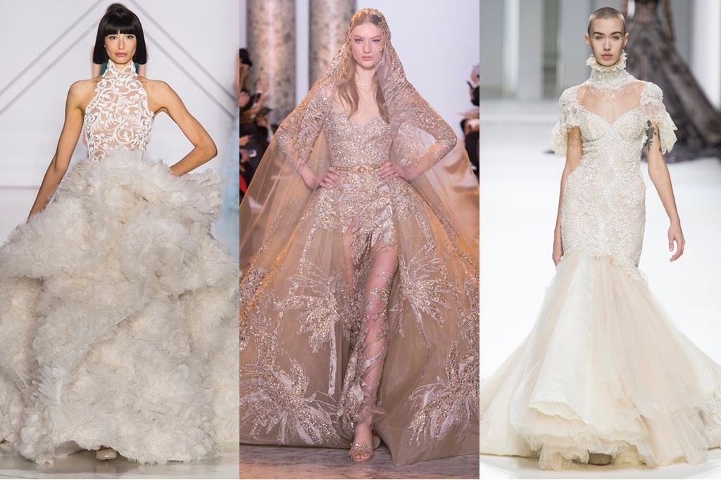 รวมไอเดียชุดแต่งงานโอต์ กูตูร์ (Haute Couture) ที่ดีที่สุดจากรันเวย์คอลเลคชั่น Spring 2017