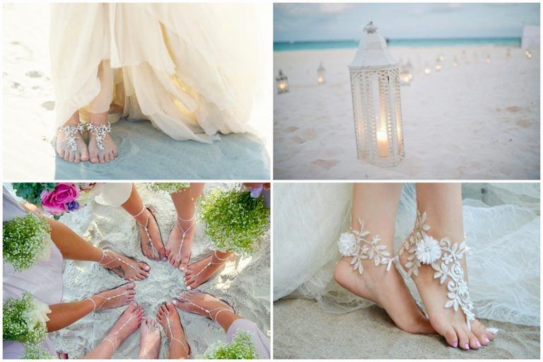 ไอเดียรองเท้าเจ้าสาวสำหรับงานแต่งริมทะเล ใส่สบาย เข้ากับบรรยากาศแสนโรแมนติก