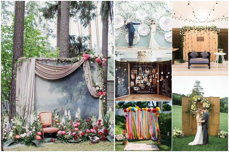 ไอเดีย Backdrop งานแต่งงาน 6 สไตล์ จากวัสดุหาง่ายที่จัดสวยได้อย่างง่าย ๆ