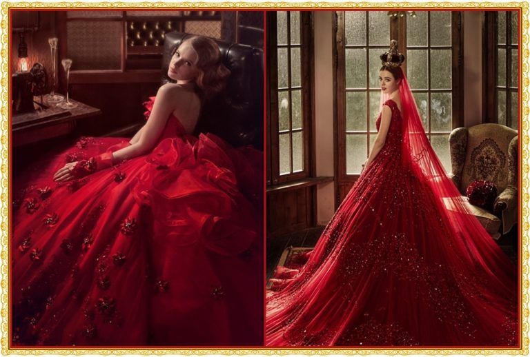 ชุดเจ้าสาวสีแดง แรงฤทธิ์ทรงพลังจากแบรนด์ไต้หวัน เอาใจเจ้าสาวหมวยสวยแซ่บ!!