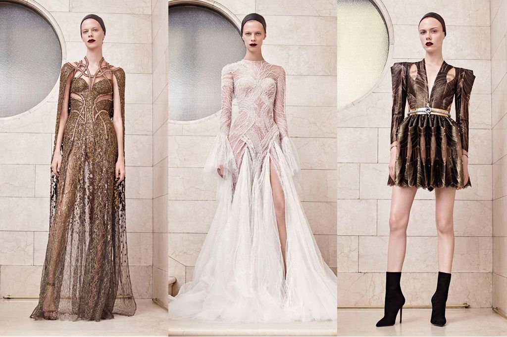 เก๋ไก๋สไตล์ล้ำยุคด้วยแฟชั่นโอต์ กูตูร์ จาก Atelier Versace Fall Winter 2017 Collection