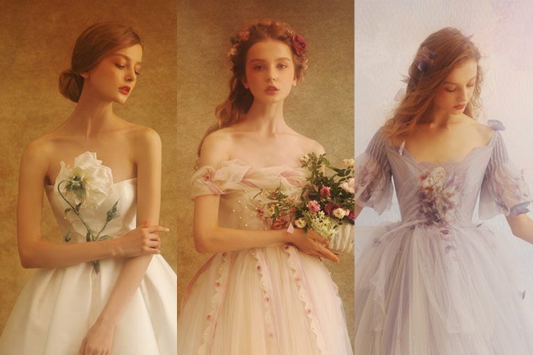 ชุดแต่งงานสไตล์เจ้าหญิงน้อย น่ารักเหมือนหลุดออกมาจากหนังสือนิทาน