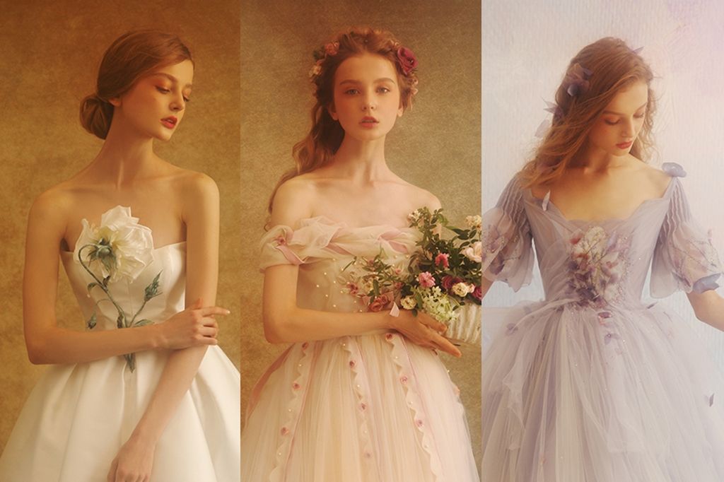 ชุดแต่งงานสไตล์เจ้าหญิงน้อย น่ารักเหมือนหลุดออกมาจากหนังสือนิทาน