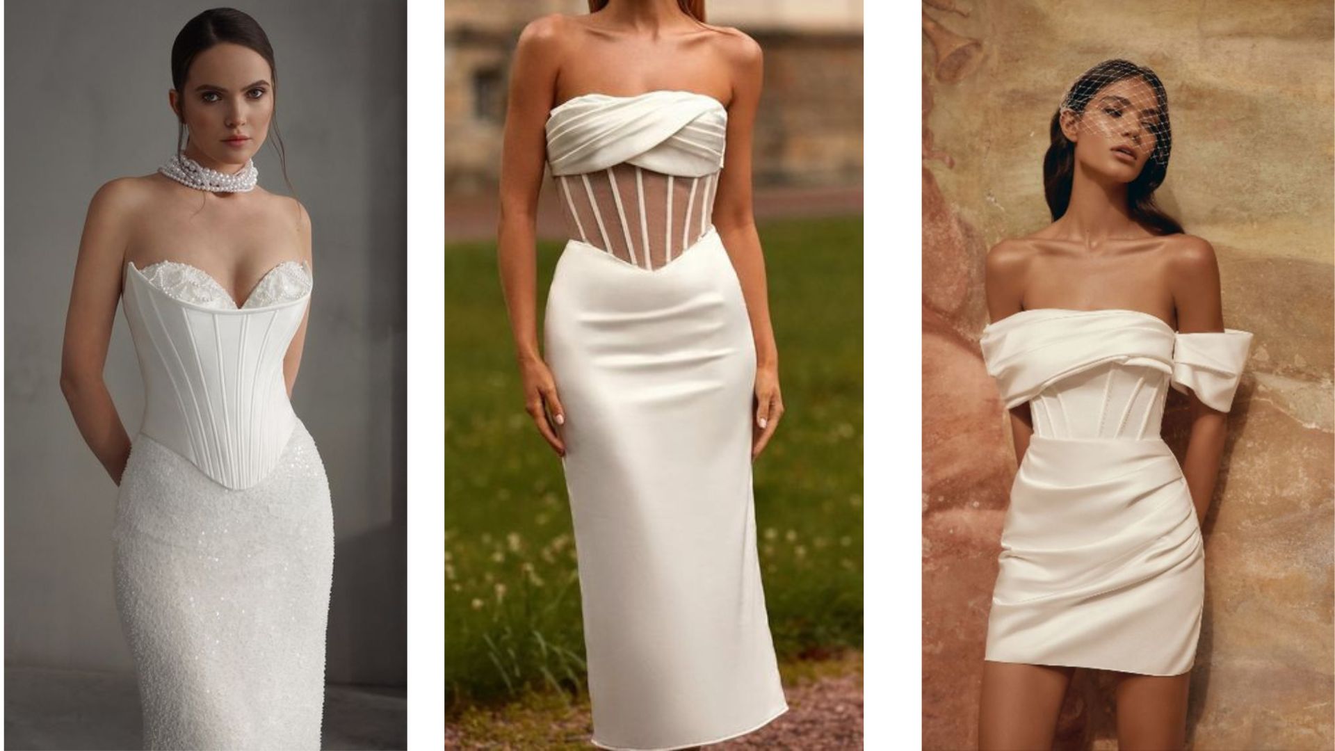 ชุด after party งานแต่งแบบคอร์เซ็ทสุดเซ็กซี่