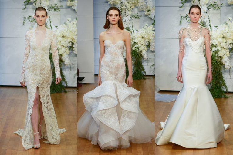 เอาใจเจ้าสาวสายหวาน Monique Lhuillier คอลเลกชั่น SPRING 2018