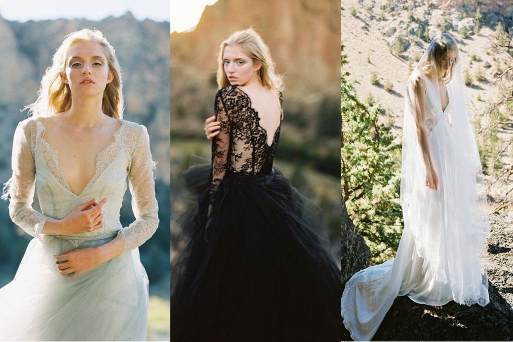 ชุดเจ้าสาวแบบโบโฮชิค ใส่แต่งงานริมทะเลก็ได้ ในสวนก็ดี จากแบรนด์ฝรั่งเศส Claire La Faye