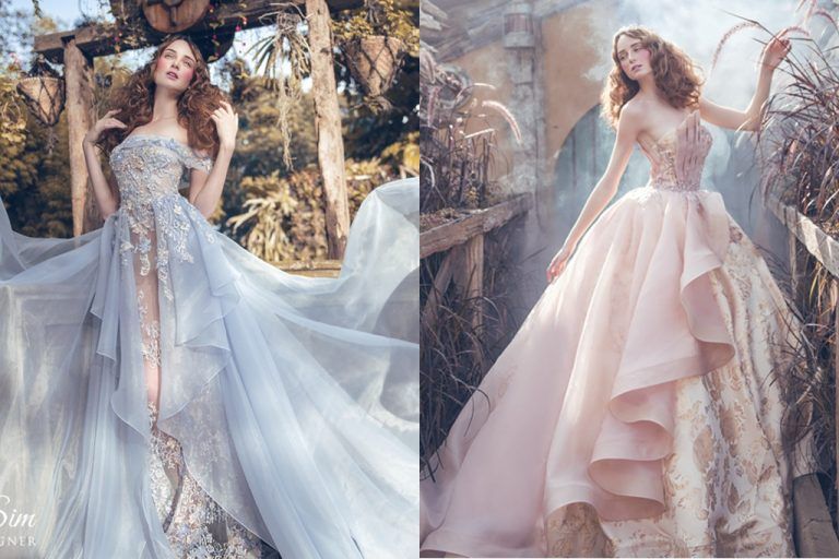 ชุดพรีเวดดิ้งสวยหวานชวนฝันดุจเจ้าหญิงแฟนตาซีจาก Jessica Sim