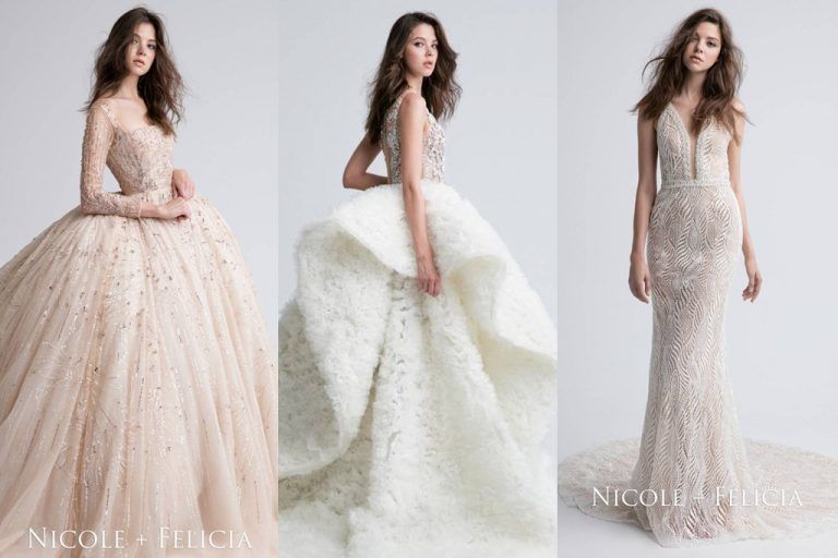 ชุดเจ้าสาวและชุดราตรีที่จะทำให้คุณเจิดจรัสที่สุดในยามค่ำคืนจากแบรนด์ไต้หวัน Nicole + Felicia Fall/Winter Collection 2017