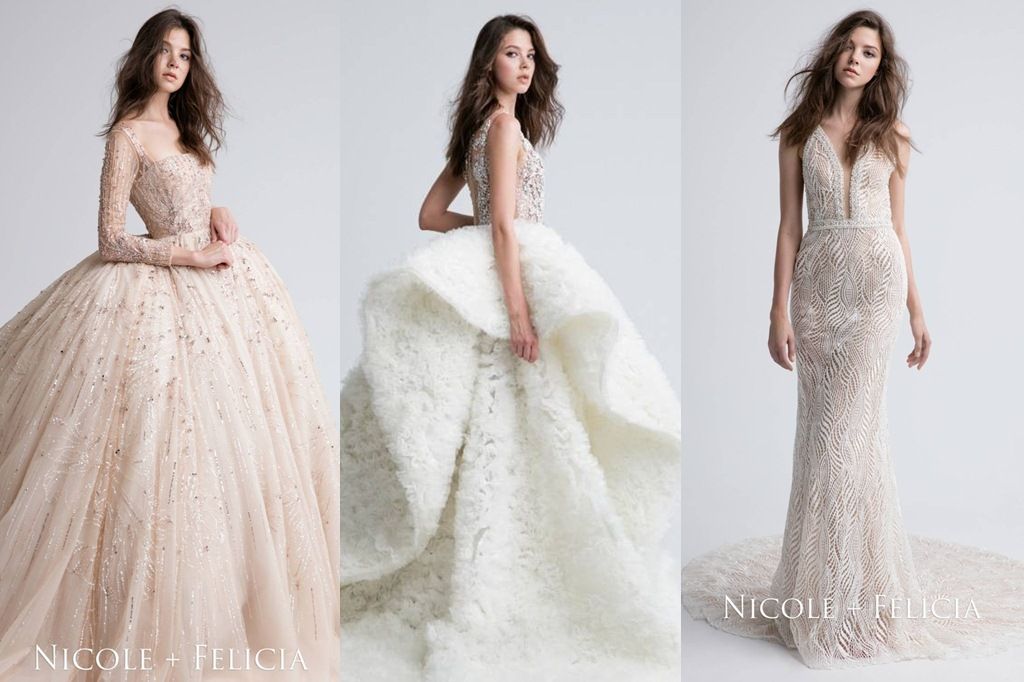ชุดเจ้าสาวและชุดราตรีที่จะทำให้คุณเจิดจรัสที่สุดในยามค่ำคืนจากแบรนด์ไต้หวัน Nicole + Felicia Fall/Winter Collection 2017