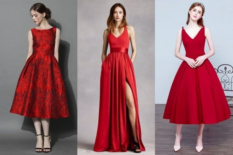 40 ชุดแต่งงานสีแดงเพลิง สวยร้อนแรง แฝงด้วยสเน่ห์อันเย้ายวน