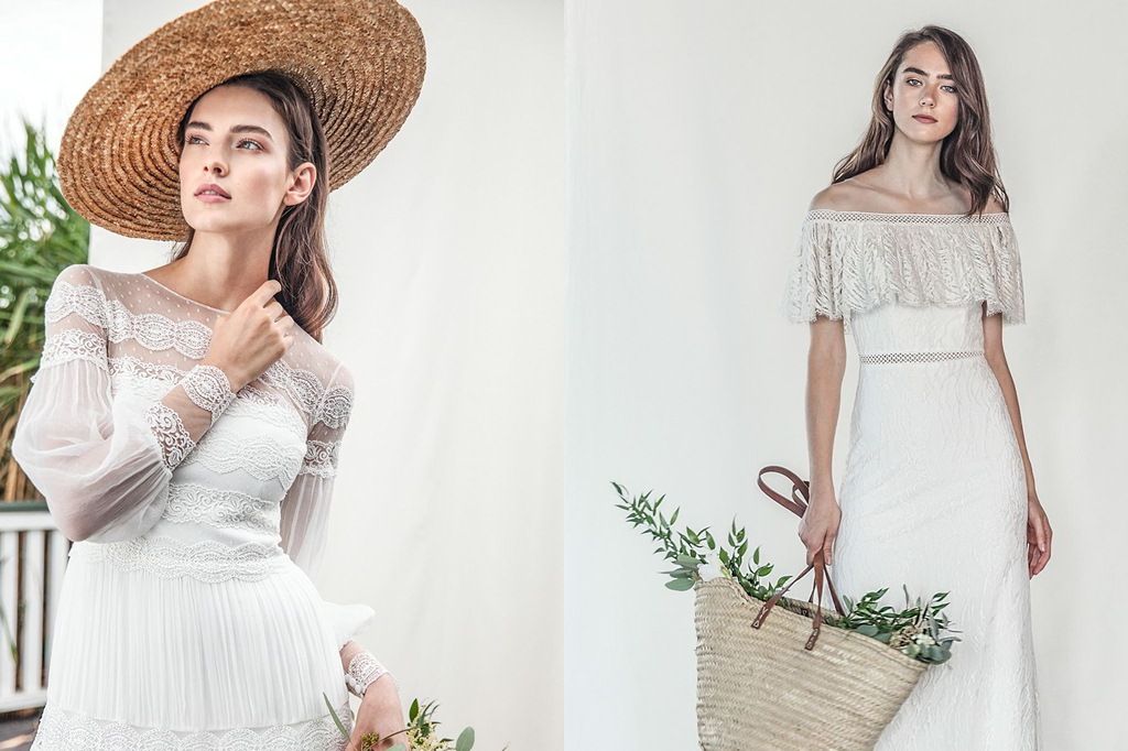 ชุดแต่งงานกลิ่นอายโบฮีเมียน+เรโทร จากแบรนด์ Devine Atelier 2018 เจ้าสาวที่จัดงานแต่งงานในสวนไม่ควรพลาด