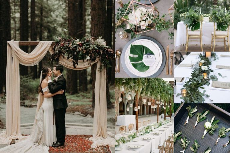 ไอเดียแต่งงานในสวนแบบ Botanical Wedding