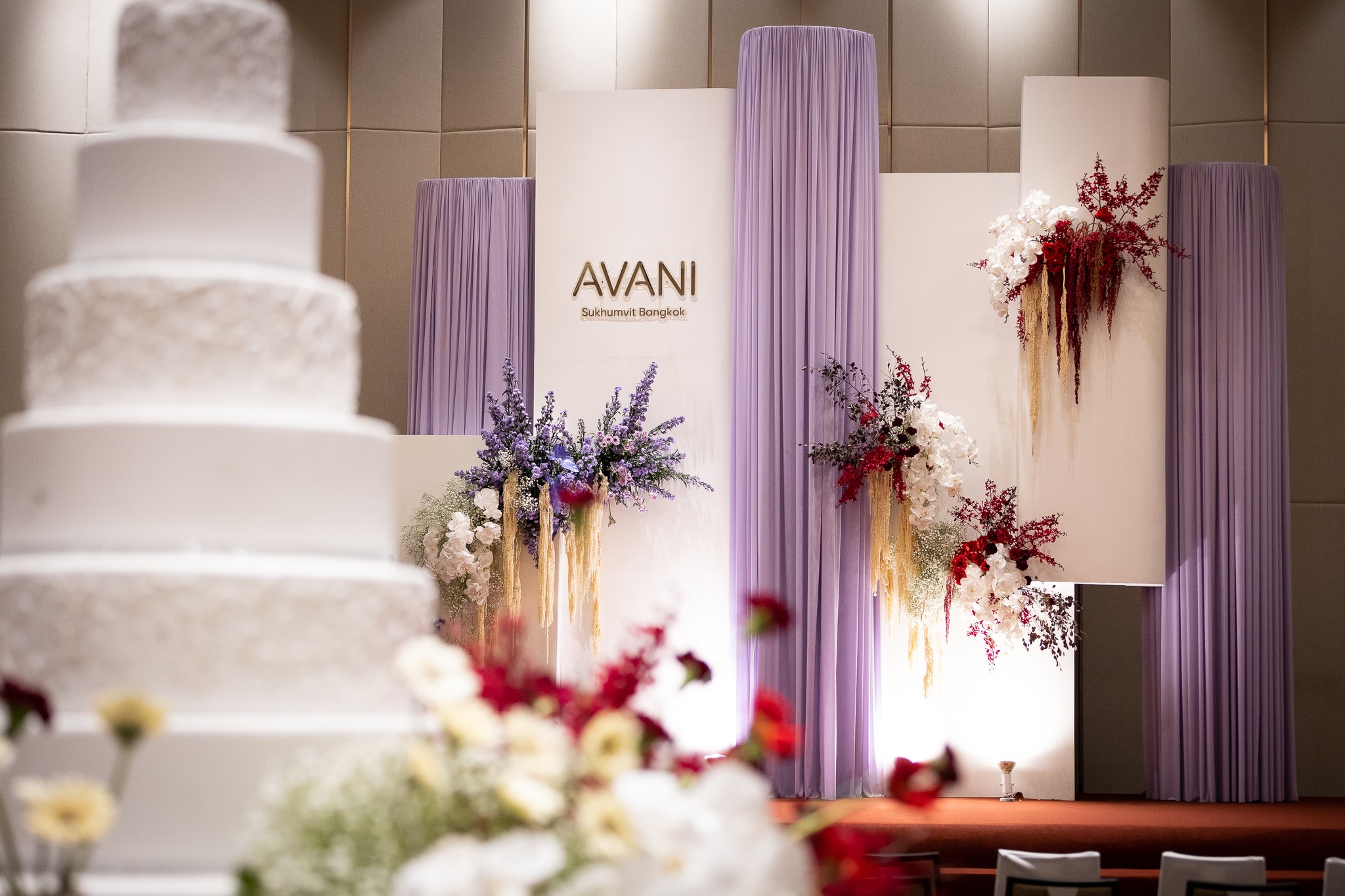 สถานที่จัดงานแต่งใกล้รถไฟฟ้า ห้องจัดเลี้ยงของโรงแรมอวานี สุขุมวิท