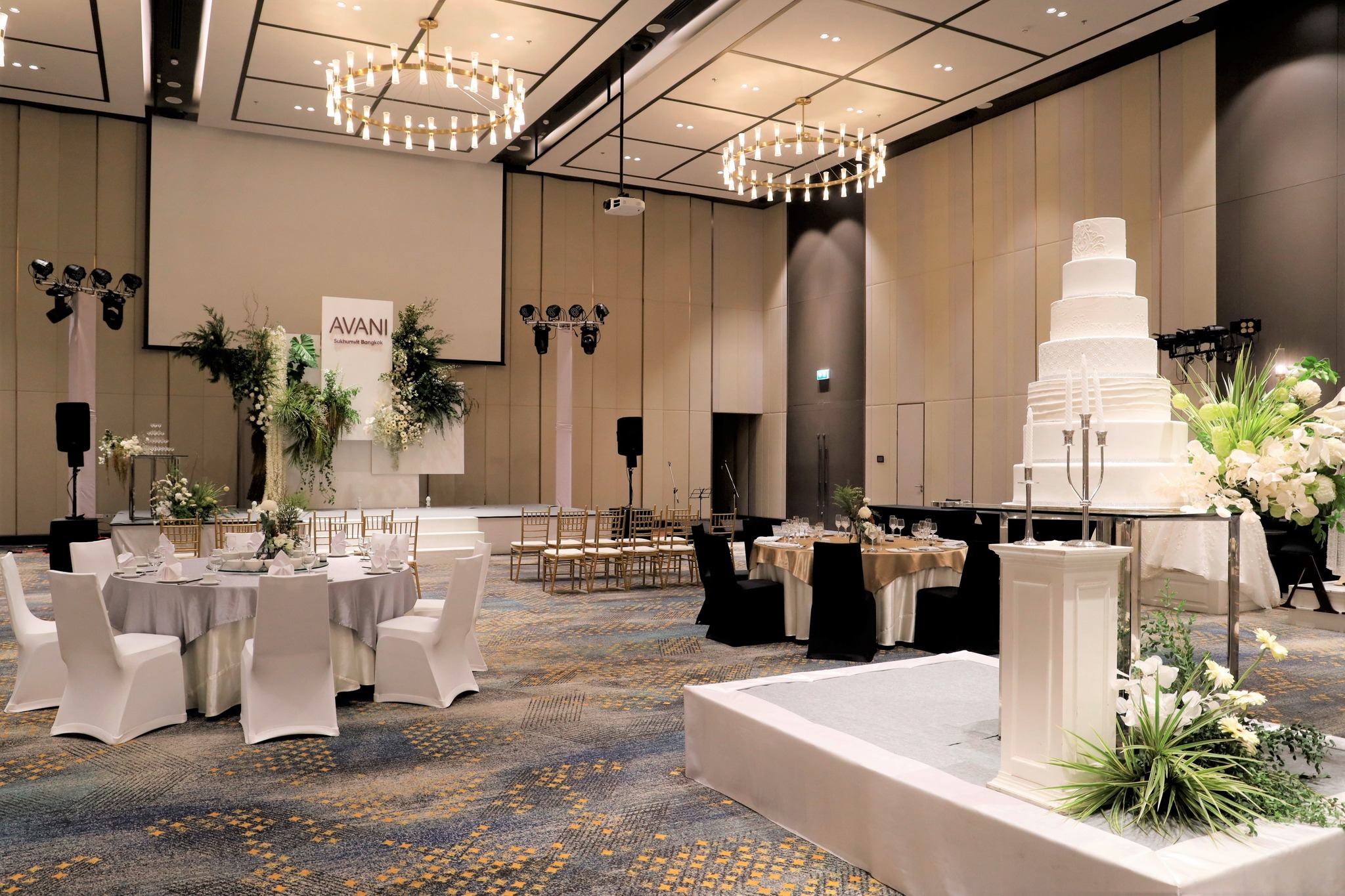 สถานที่จัดงานแต่งใกล้รถไฟฟ้า ห้องจัดเลี้ยงของโรงแรมอวานี สุขุมวิท