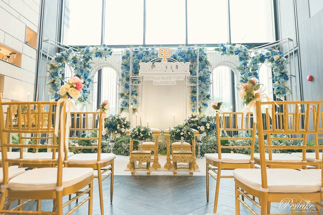 สถานที่จัดงานแต่งใกล้รถไฟฟ้า ณ โรงแรมบลิสตัน