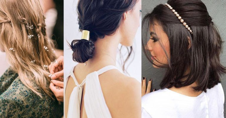 รวมแบบทรงผมเจ้าสาวผมสั้น สวยชิค มีสไตล์