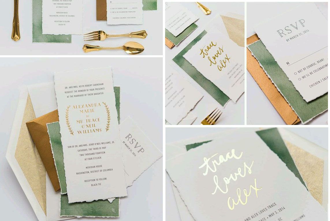 ไอเดียการ์ดแต่งงานสไตล์ Soft Green ที่น้อยแต่มาก เรียบแต่โก้