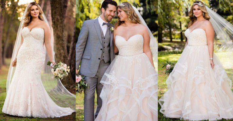 รวมไอเดียชุดเจ้าสาวสวยพริ้งฉบับเจ้าสาวเจ้าเนื้อ Plus Size