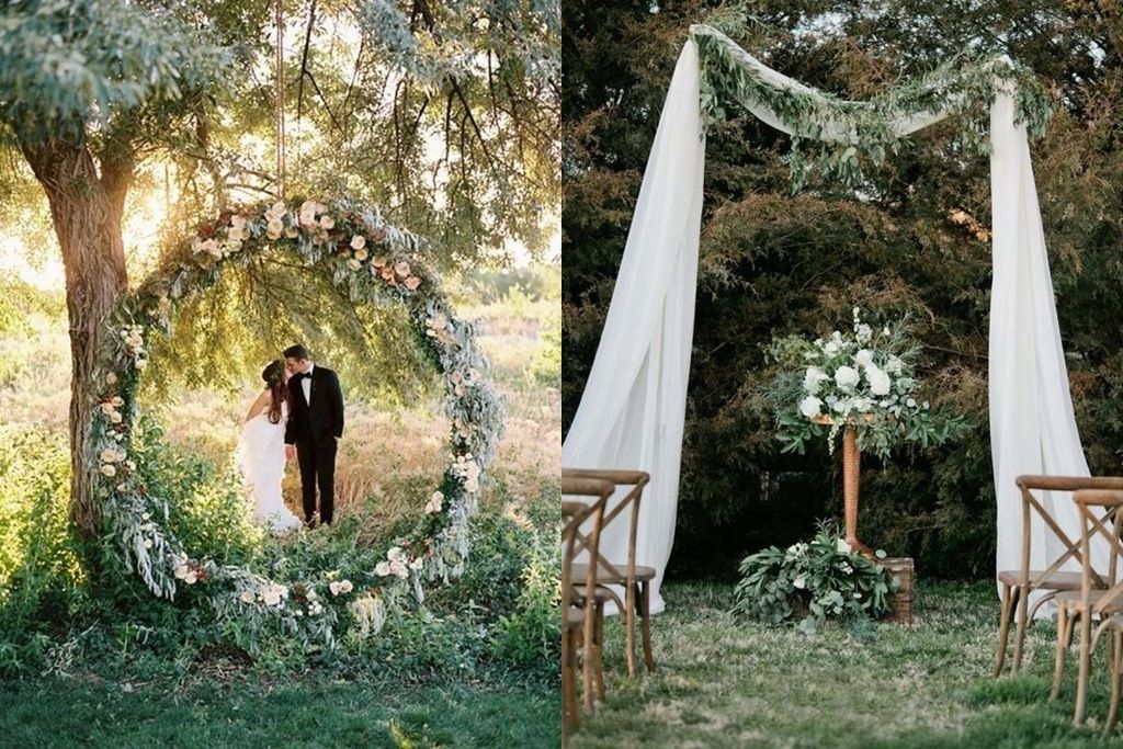 ไอเดีย Backdrop งานแต่งในสวนหลากสไตล์ รับเทรนด์แต่งงานในสวนกลางสายลมหนาว