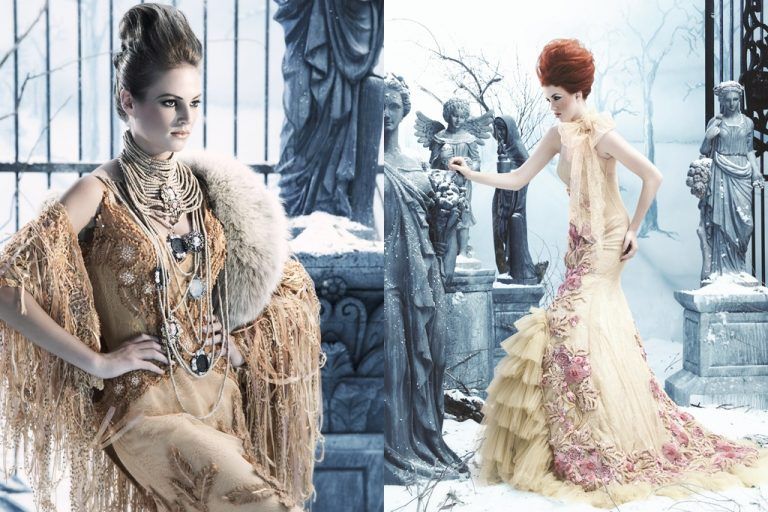 แฟชั่นชุดเจ้าสาวสุดแฟนตาซีระดับโอต์ กูตูร์ จากแบรนด์ Amato Couture จำลองสรวงสวรรค์ลงบนชุดแต่งงาน