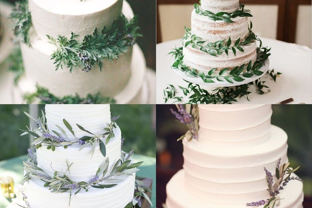 ไอเดียเค้กแต่งงาน Botanic สวยน่ากินมาแบบเรียบๆ แต่สะดุดตามาก