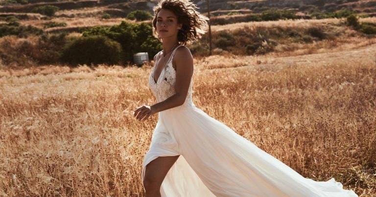 ชุดแต่งงาน Boho chic เซ็กซี่แบบคูลๆ Lillian West 2018 เจ้าสาวสายแนวต้องเช็คเลย