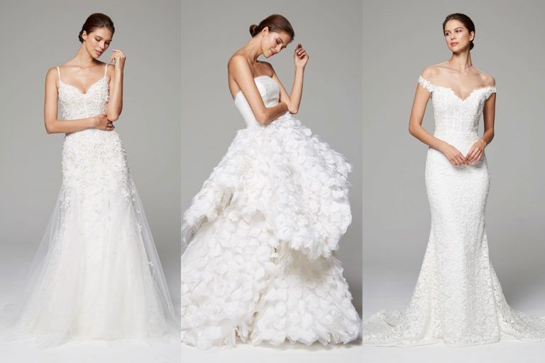 ชุดแต่งงาน Anne Barge คอลเล็คชั่น Bridal Fall 2018 ความชวนฝันที่แฝงไว้ในชุดเจ้าสาวแบบโมเดิร์น