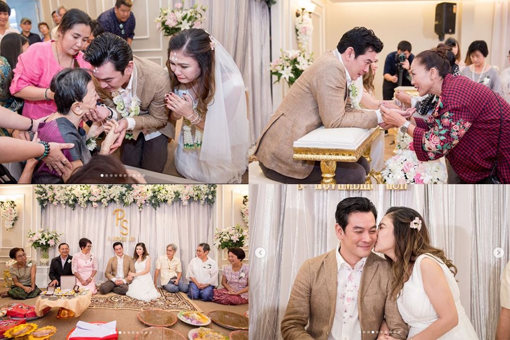 เล็กๆ แต่อบอุ่น : เก็บตกภาพงานแต่งงานชาคริต-แอน