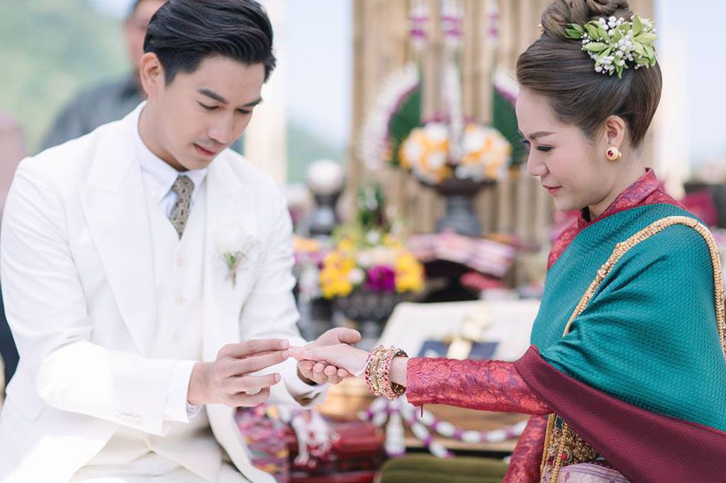 เก็บตกงานแต่งล้านนาแสนอบอุ่นอ่อนหวานแบบ นิว-เป๊ก