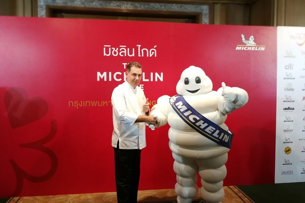 Chef Antony with Michelin