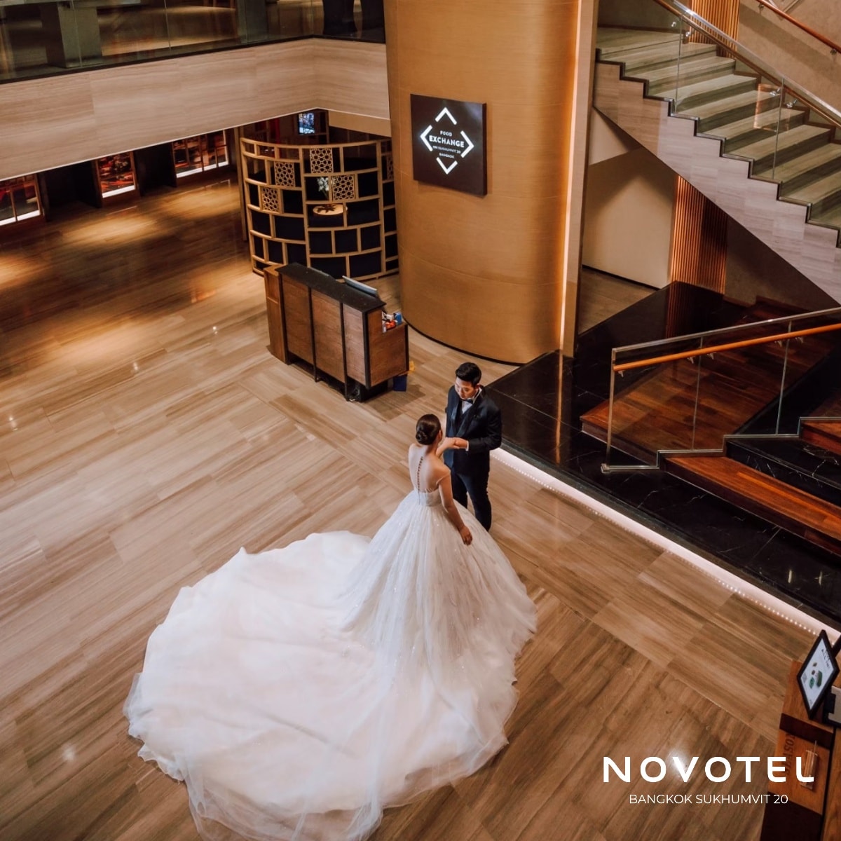 Novotel Bangkok Sukhumvit 20 สถานที่จัดงานแต่งงบ 2 แสน