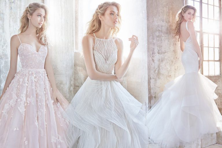 ชุดเจ้าสาวสไตล์โมเดิร์นเสริมระบายเก๋จากแบรนด์ Hayley Paige 2018