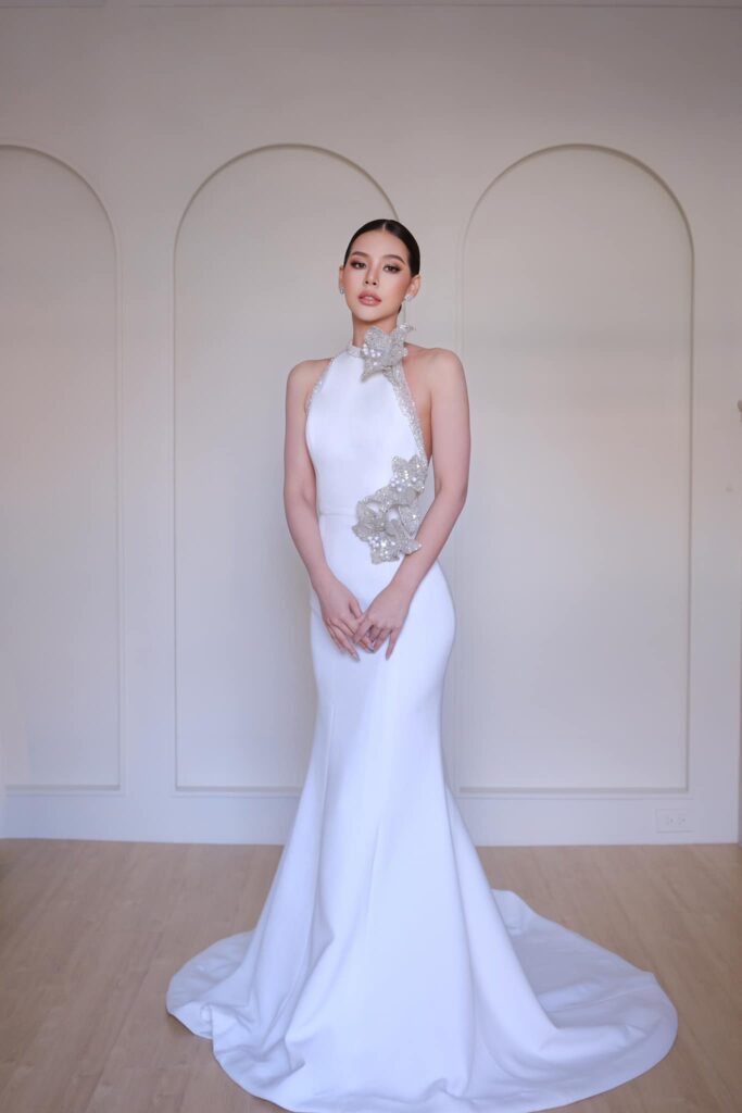 ชุดแต่งงานริมทะเลทรงทรัมเป็ต