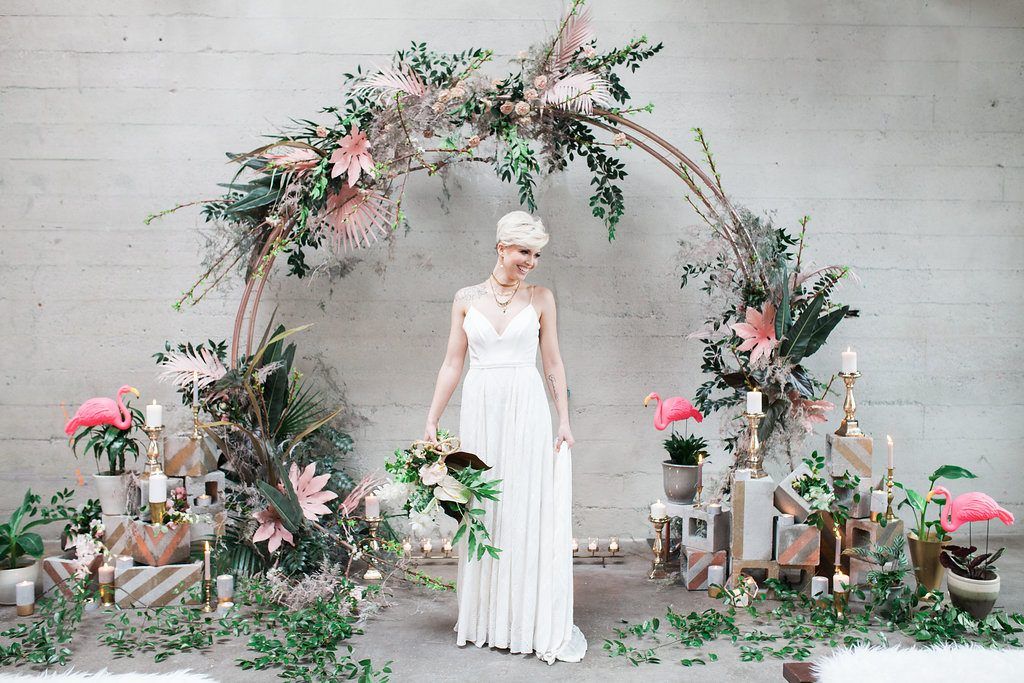 stylish tropical wedding inspiration in the pacific northwest 42