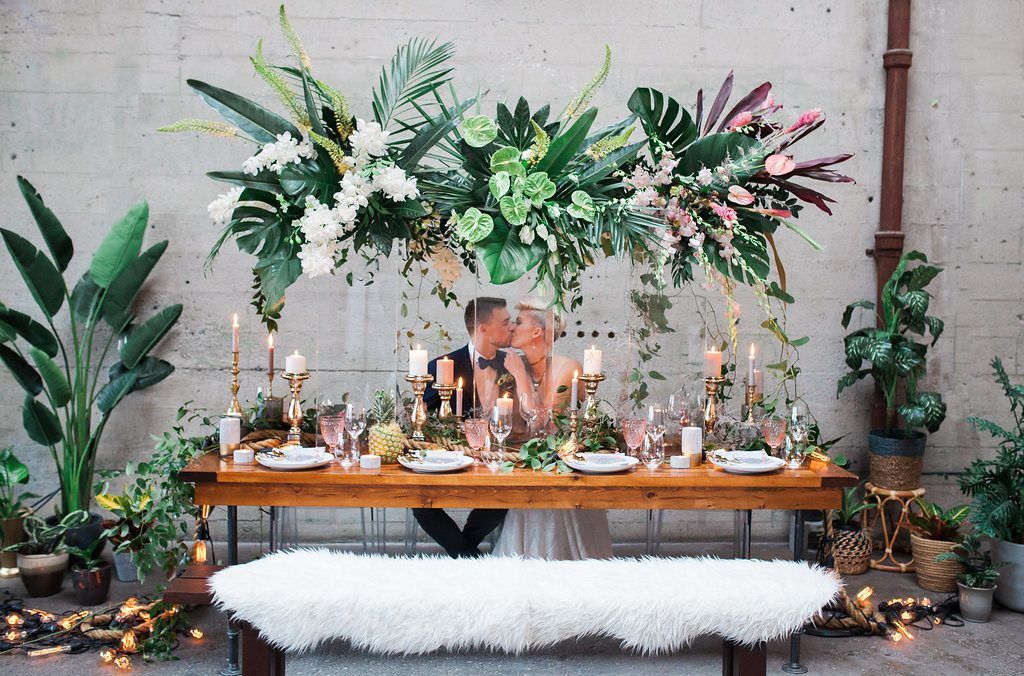 stylish tropical wedding inspiration in the pacific northwest 71