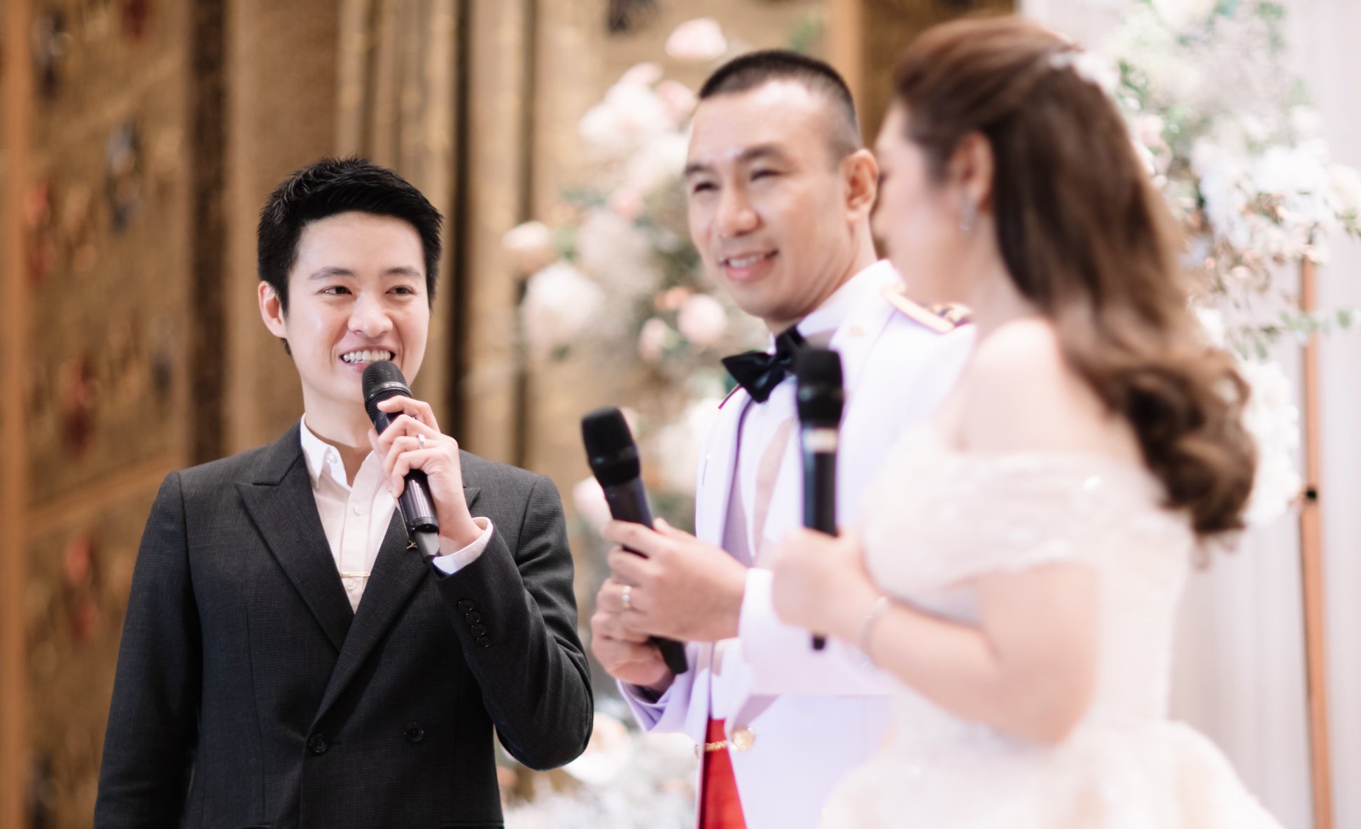 MC A เป็นพิธีกรงานแต่งที่ราคาไม่แรงมาก ทำด้วยใจรักล้วน ๆ