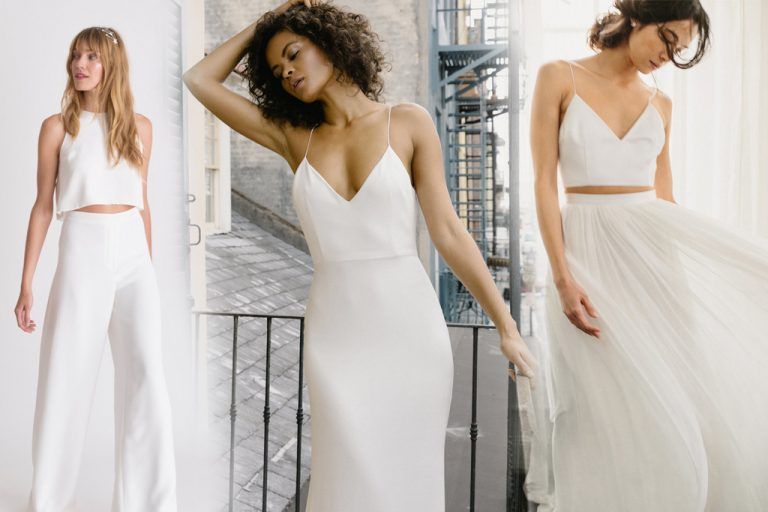 เอาใจเจ้าสาวสายมินิมอลด้วยชุดเจ้าสาวแบบเรียบ ๆ ก็เก๋ได้ จากแบรนด์ Alexandra Grecco