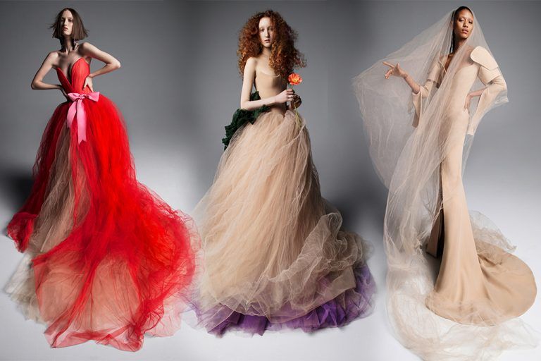 เติมสีสันให้ชุดแต่งงานกับคอลเลคชั่นสปริง 2019 ของ Vera Wang สวยไม่ซ้ำใครด้วยกระโปรงผ้าสุดบางเบา พริ้วไหวยามเต้นรำ