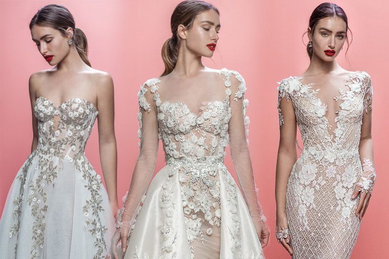 ชุดเจ้าสาว Galia Lahav คอลเลคชั่น Spring 2019 จัดเต็มดอกไม้บานอร่ามบนชุดเจ้าสาว