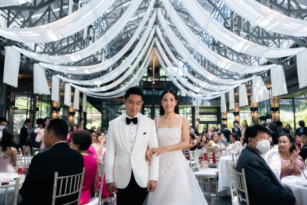 Nai Lert Park Heritage Home  ภายในรวบรวมพื้นที่จัดเลี้ยงสุดโรแมนติกไว้มากมาย 